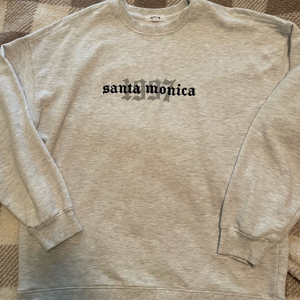 Overized Santa Monica crewneck